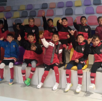 Chicos de un club de fútbol de Rosario de Lerma conocieron el Estadio Único de Sgo. del Estero