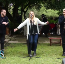 Los Teuco y Vanessa Paz juntos en la Usina Cultural