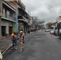 Cambios de recorrido en colectivos por obras en avenida San Mart&iacute;n