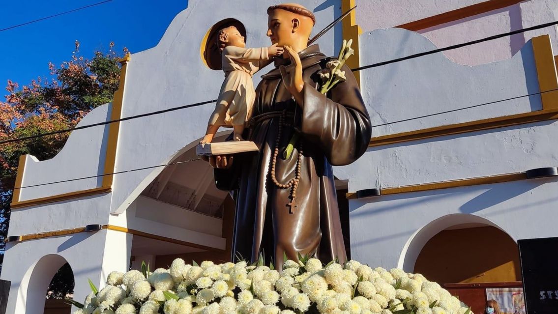El Tala, se vistió de fiesta y volvió a celebrar a su Santo Patrono: San Antonio de Padua