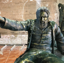 VIDEO | "La muerte de Güemes": la nueva escultura en homenaje al héroe gaucho