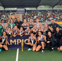 Con la salte&ntilde;a Valentina Raposo, Las Leonas ganaron el Pro League 2022
