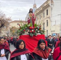 El Sagrado Corazón de Jesús recorrió las calles de Salta