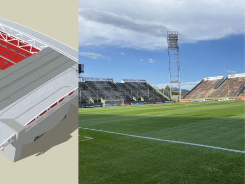Proyectan la construcción de un techo para el estadio Martearena - Salta Soy