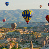 Globo aerostático en Cafayate: conocé cuánto cuesta el mágico paseo