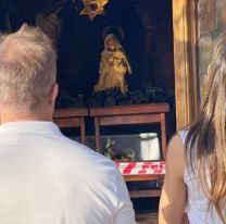 Después de visitar y pedirle a la Virgen del Cerro, Barby Franco confirmó su embarazo