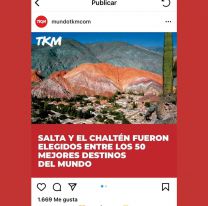 Confundieron paisajes de Jujuy con Salta