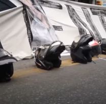 En Buenos Aires también hubo un pedido de justicia por la muerte del motoquero salteño