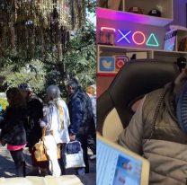 El curita tiktoker fue a la Virgen del Cerro y se sorprendió con un polémico cartel