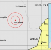 Un fuerte temblor sacudió al norte de Chile y se sintió en Salta
