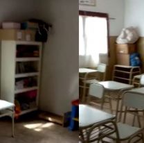 Docentes salteños refaccionaron una escuela rural vendiendo rifas y bingos