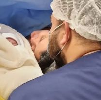 Nació Tobías, el tercer hijo de Juan Fuentes: "No puedo más de la emoción"