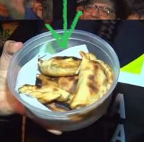 La simp&aacute;tica propuesta de un hincha salte&ntilde;o a un jugador de Boca: "Foto por empanadas"