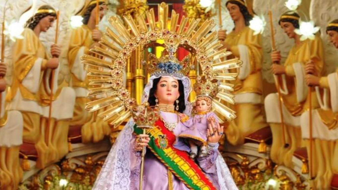 Octavo día de la novena a la Virgen de Urkupiña