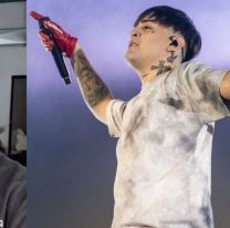 "La chilena" acompañó a Tiago PZK en su show en Salta