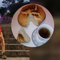 El insólito momento de un salteño en la media maratón de Buenos Aires: "Mate con bollos"
