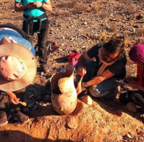 Rescataron material arqueológico en Cachi