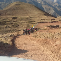 Ayudemos a ayudar: familia busca donaciones para asistir peregrinos