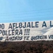 Lo escracharon con un ins&oacute;lito pasacalle y se hizo viral: "Gordo, aflojale a la pollera"