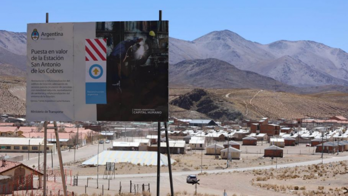 Ponen en valor la estación ferroviaria de San Antonio de los Cobres