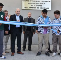 Se inauguró el Centro Integral de Educación Agrotecnológico