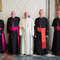 El Monseñor Mario Cargnello fue recibido por el Papa Francisco