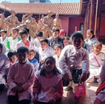 Estudiantes de Chicoana vivieron y disfrutaron de "Un d&iacute;a en Salta"