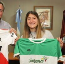 Una joven futbolista de San Lorenzo jugará en la Liga de España
