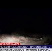 Gritos desgarradores y susto detrás del cementerio: "Apareció La Llorona"