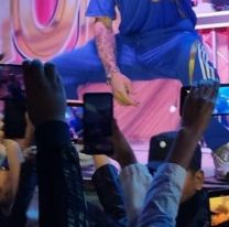 El famoso cantante que apareci&oacute; en una carpa de Salta: todo el mundo a los gritos