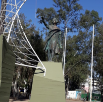 Se restauró nuevamente el monumento a Cristobal Colón