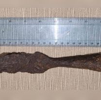 Salteño encontró una punta de lanza que dataría desde la batalla de Salta