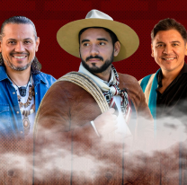 "Chaque&ntilde;ada Fest": L&aacute;zaro, El Indio Lucio y Christian Herrera, juntos por primera vez