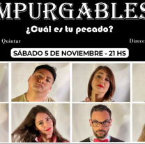 Impurgables, la comedia teatral que se estrena en Salta la semana pr&oacute;xima