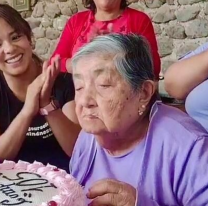 Doña Adelina de "El Mollar" cumplió 105 años