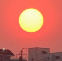 El cielo de Salta sigue tapado por el humo y el sol volvi&oacute; a verse rar&iacute;simo