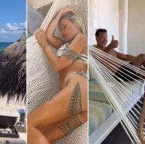 Florencia Peña pasó una mágica luna de miel en las costas del Caribe