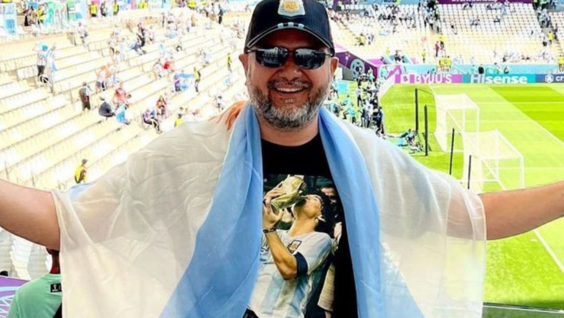 Jorge Rojas viajó a alentar a la Selección y llamó a seguir creyendo