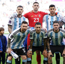 La formaci&oacute;n de la Selecci&oacute;n Argentina vs. M&eacute;xico