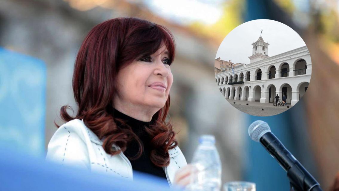 Convocan a una concentración en apoyo a CFK con pantalla gigante en el Cabildo