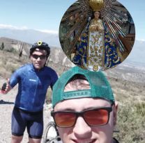 De Salta a Villa Eloísa: travesía en bicis para llevar a la Virgen del Milagro