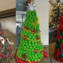 Premiarán a las mejores decoraciones navideñas realizadas con material reciclable