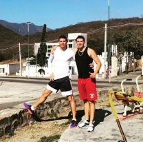 Aparecieron fotos y videos inéditos del "Dibu" Martínez en Salta