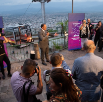 El Teleférico San Bernardo festejó sus 35 años de vida