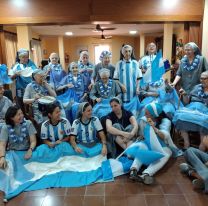 Monjas salteñas hicieron un banderazo antes de la gran final y fueron furor