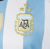 Cu&aacute;ndo llega la camiseta de la Selecci&oacute;n Argentina con tres estrellas a Salta