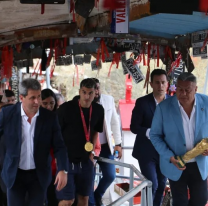 La Copa del Mundo llegó a San Juan: por qué la llevaron a la Difunta Correa