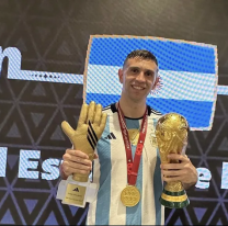 Dibu Mart&iacute;nez, nominado al premio The Best de la FIFA