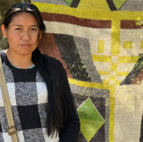 Claudia Alarcón, primera artista wichí en recibir un premio en el Salón Nacional de las Artes