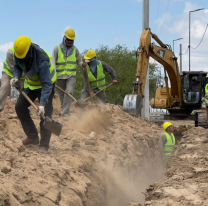 Avanza en más de un 80 por ciento el nuevo acueducto Tartagal - General Mosconi